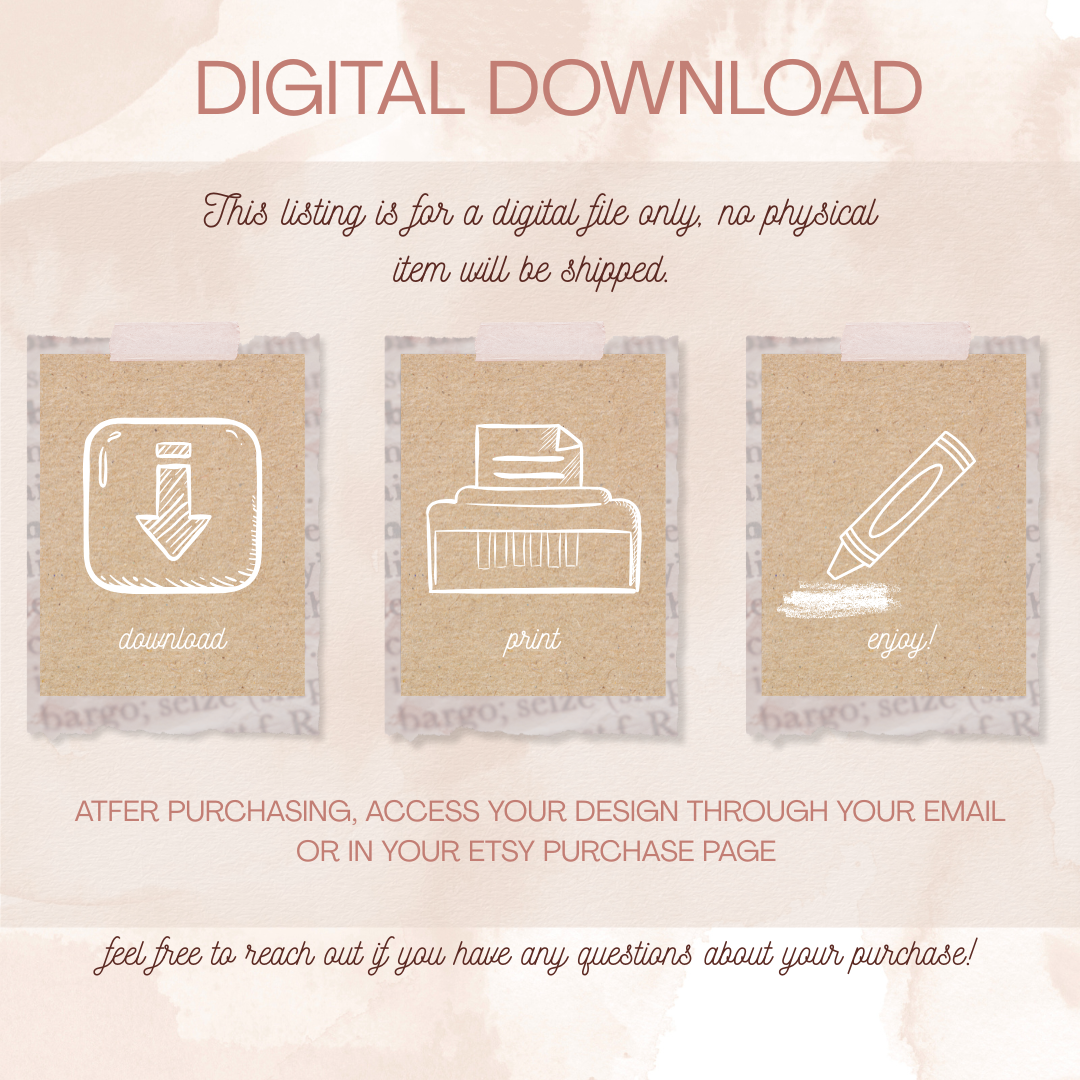 Printable Affirmation Activity Bundle