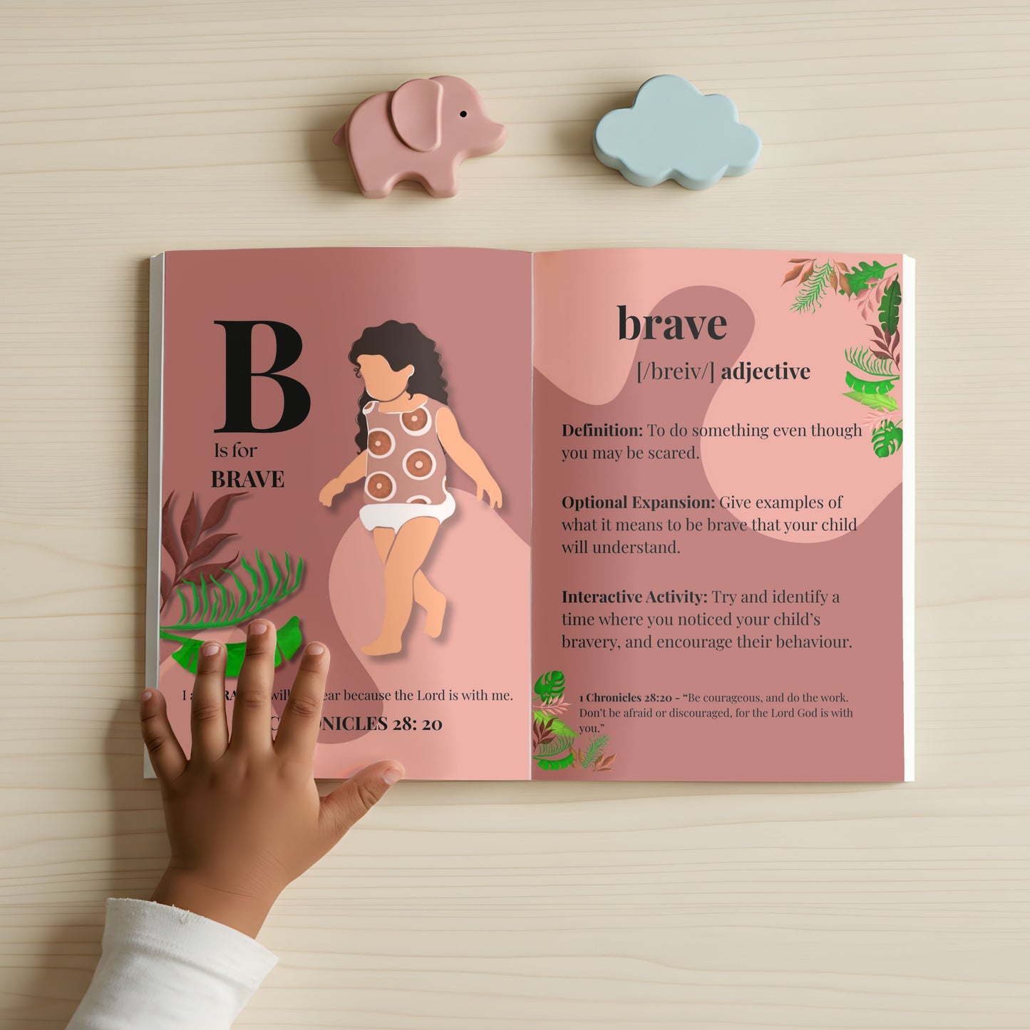 ABC God Loves Me: A-Z Biblical Affirmation Book for Girls