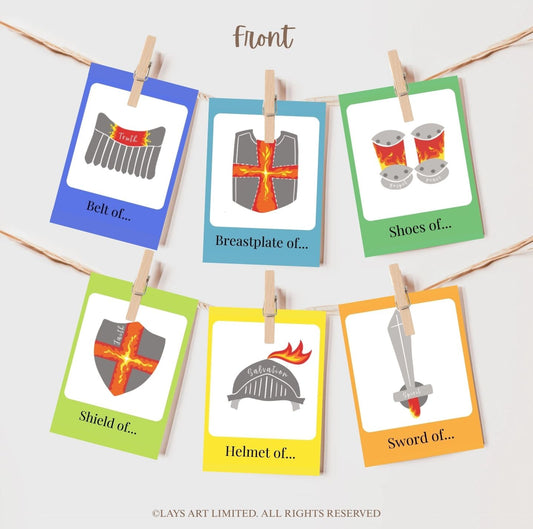 Armour of God Printable Flashcards
