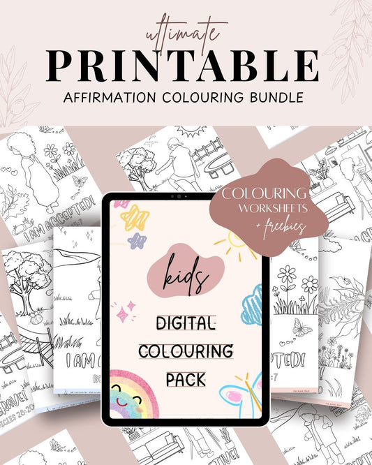 Printable Colouring Bundle