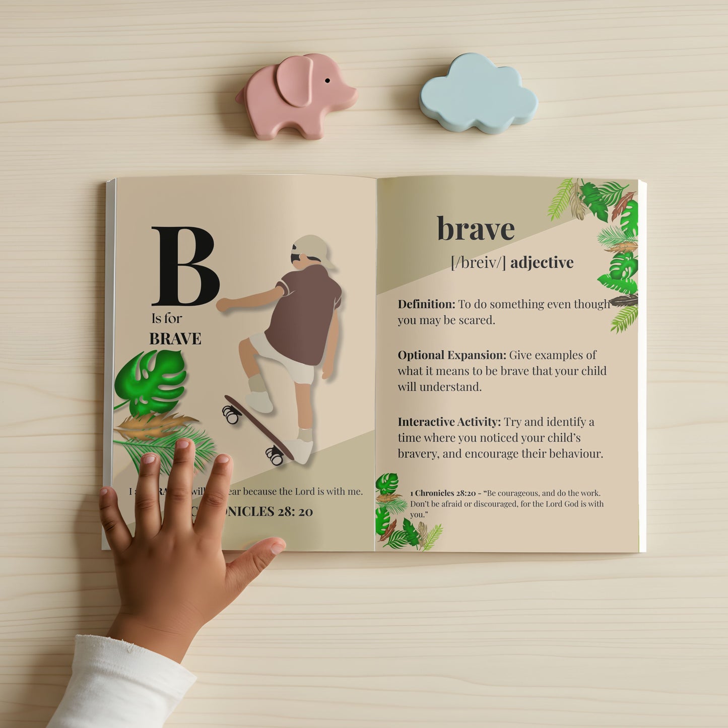 ABC God Loves Me: A-Z Biblical Affirmation Book for Boys