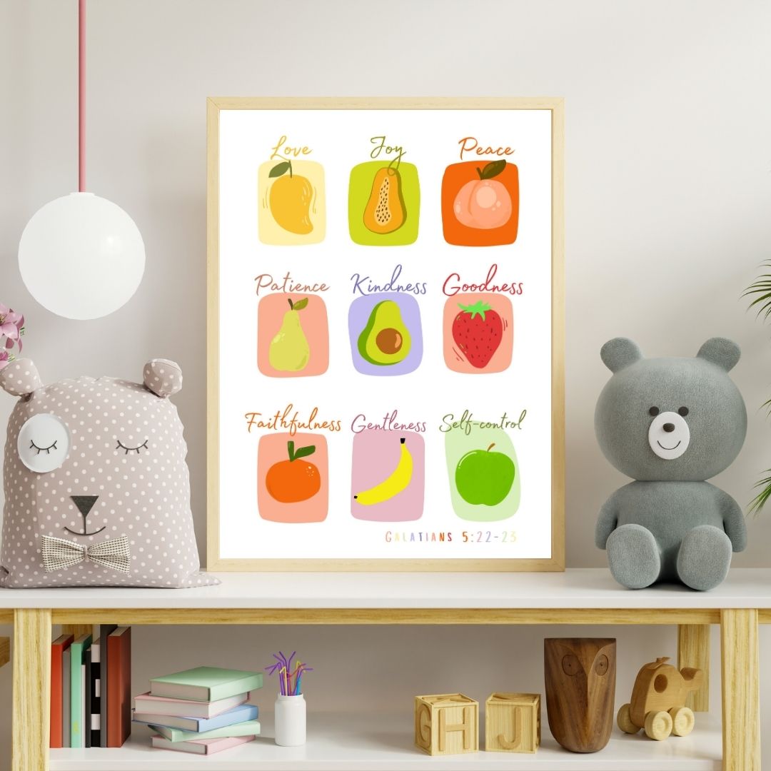 Printable Fruit of the Spirit Poster