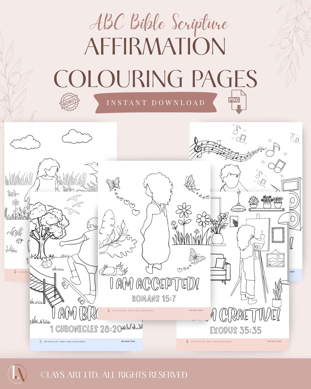 Printable Colouring Bundle