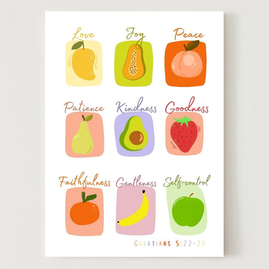 Printable Fruit of the Spirit Poster