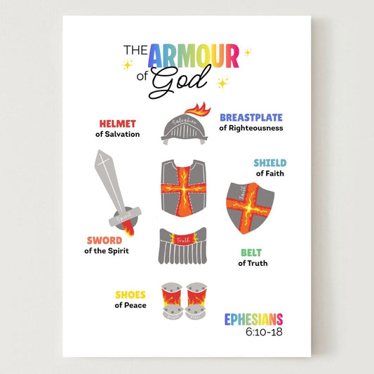 Printable Armour of God Poster