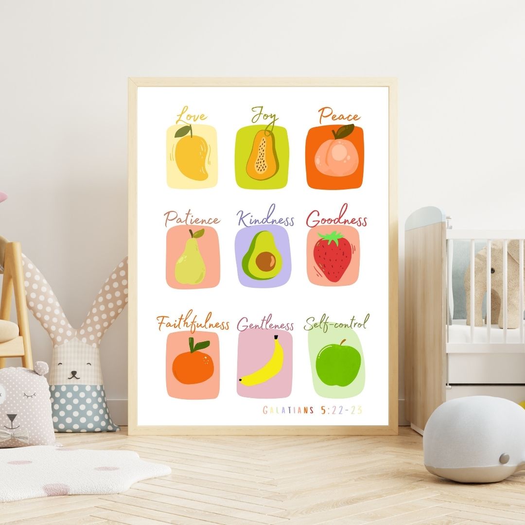 Printable Fruit of the Spirit Poster