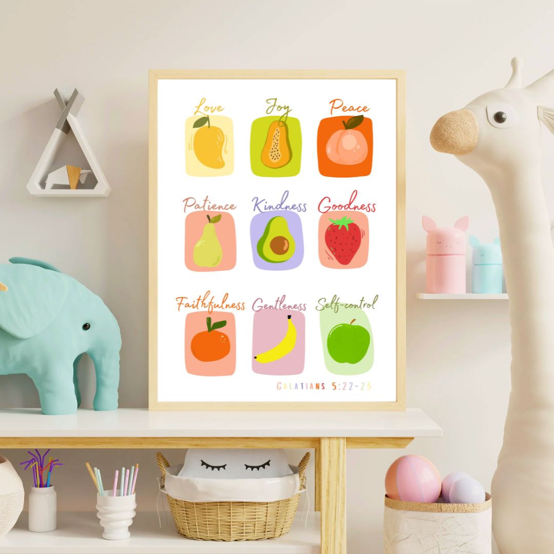 Printable Fruit of the Spirit Poster