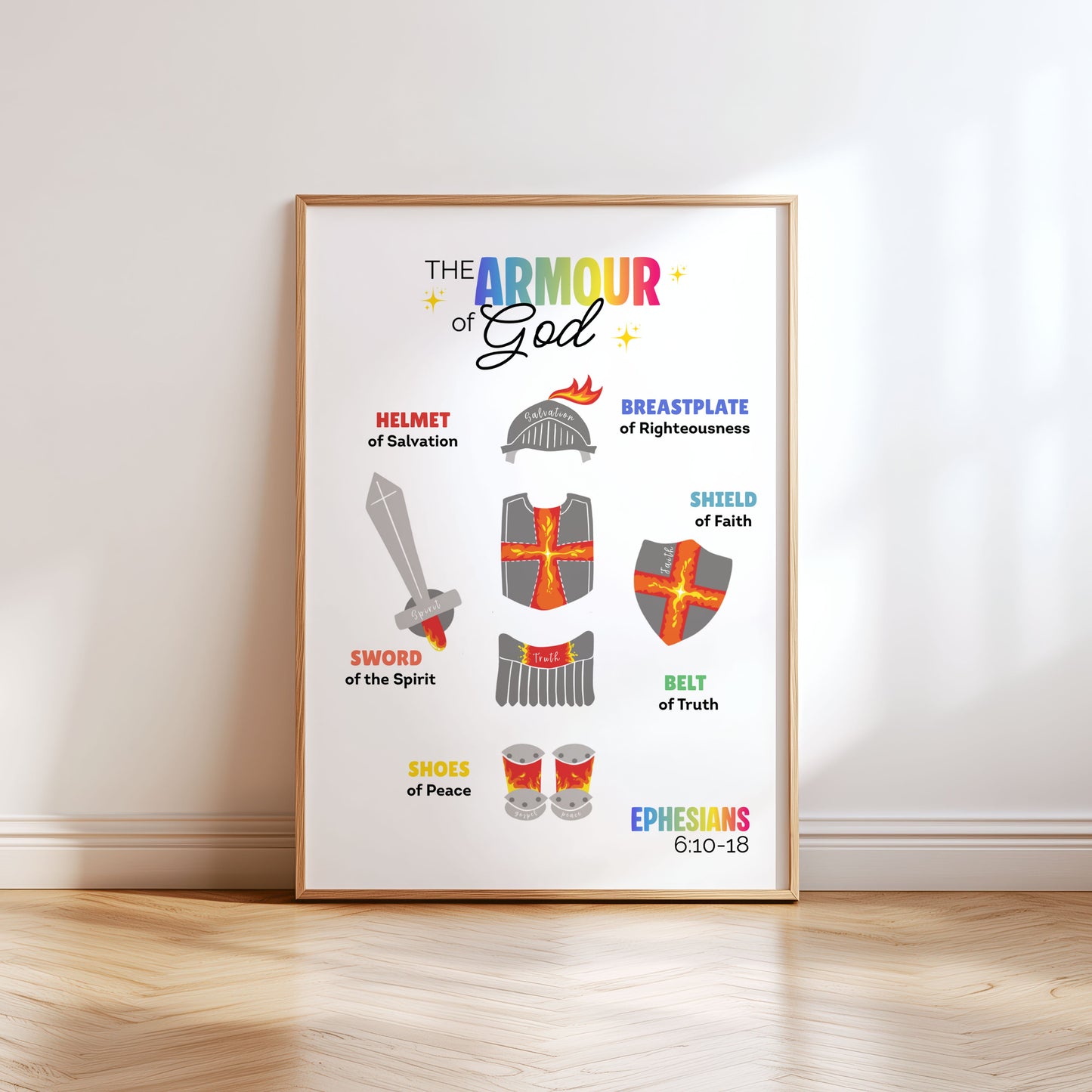 Armour of God Children's Poster