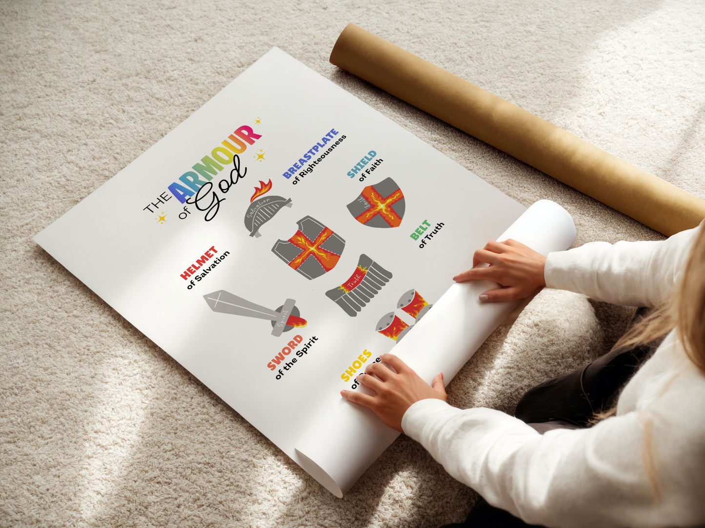 Armour of God Children's Poster