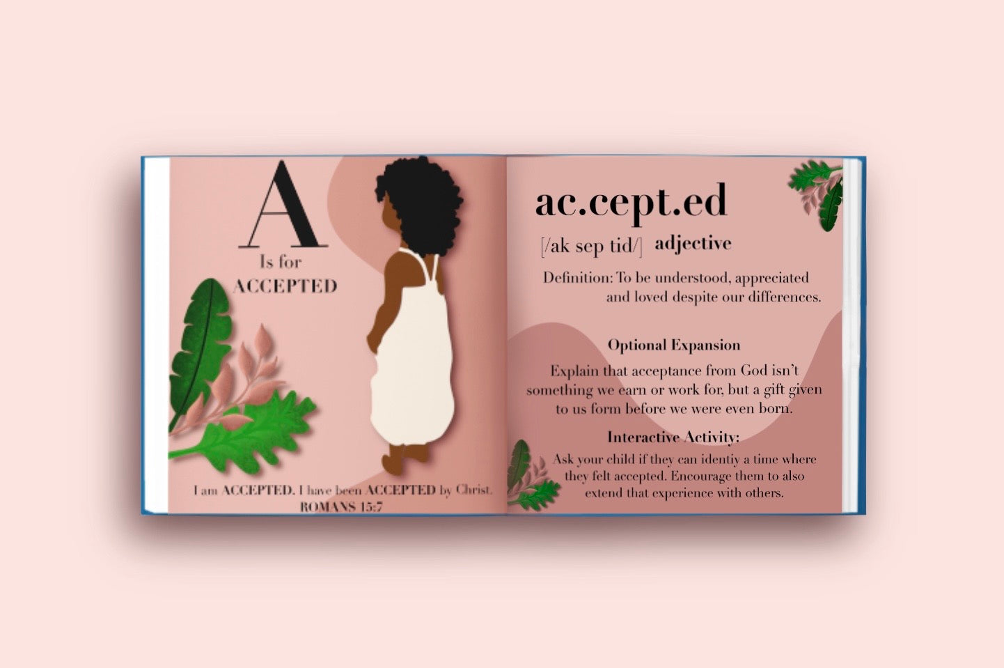 Biblical Affirmation Book for Girls