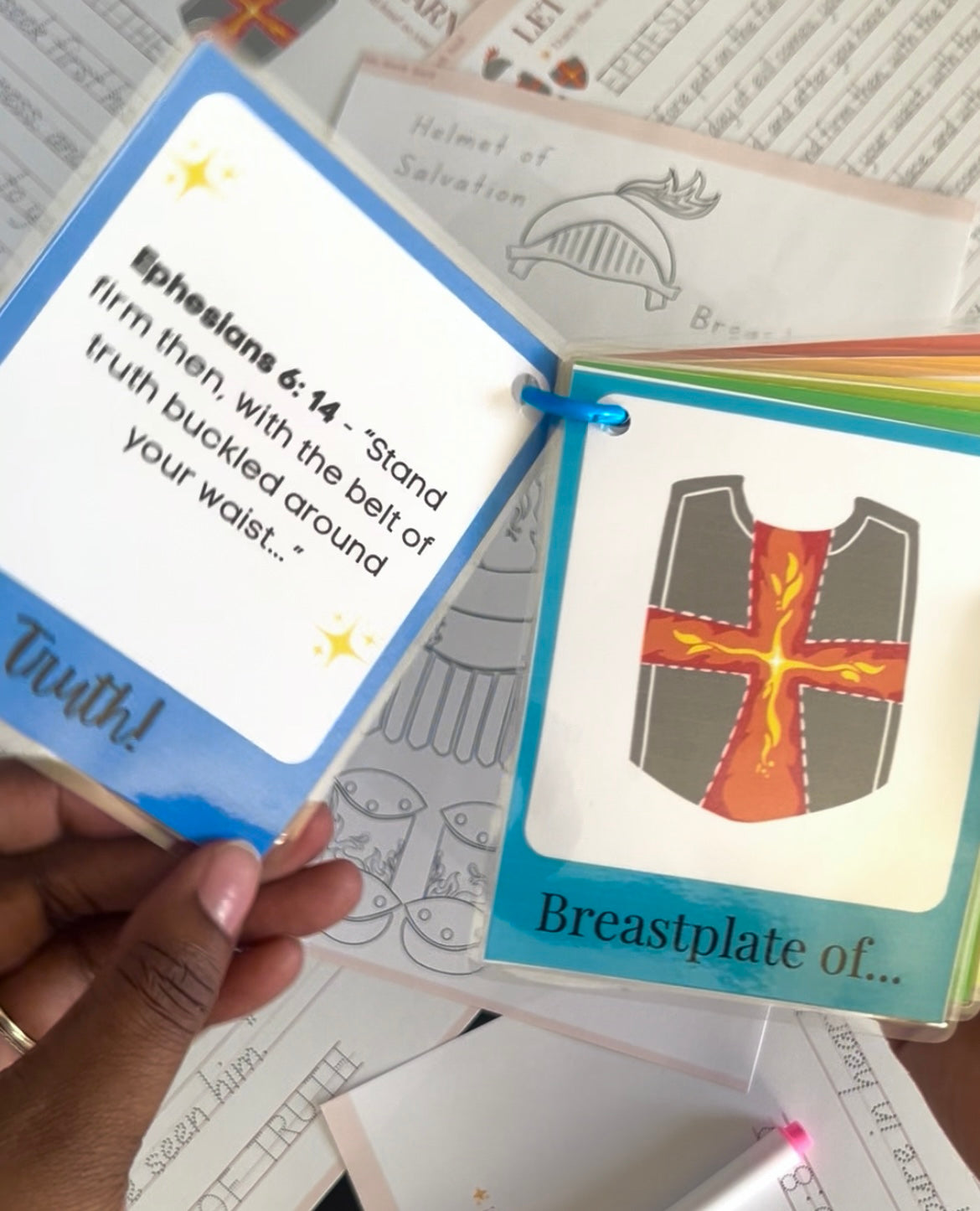 Armour of God Printable Flashcards