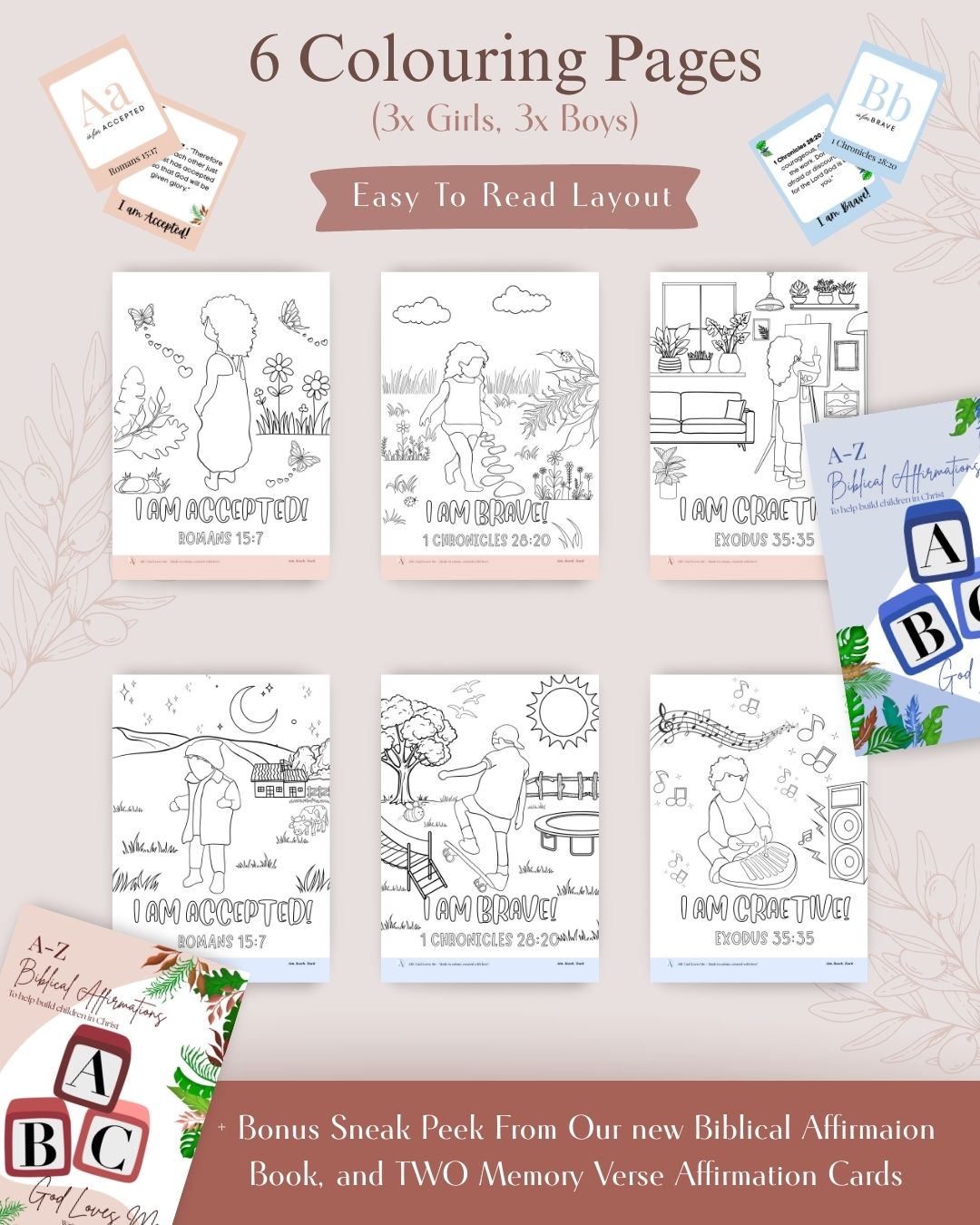Printable Colouring Bundle