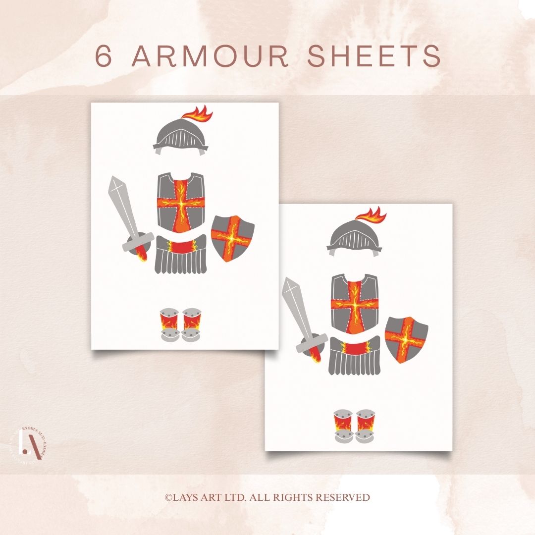 Armour of God Printable Activity Bundle 🛡️✨