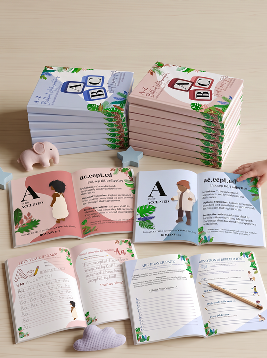 A-Z Biblical Affirmation & Activity Books