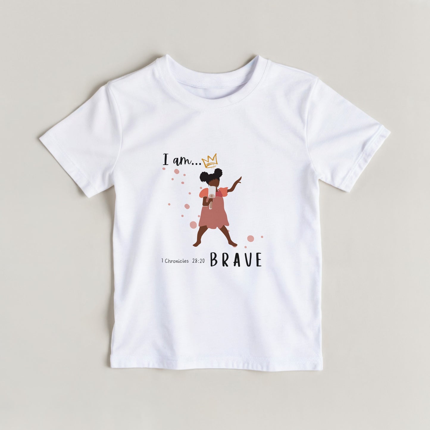 God Says I Am...| Classic Kids Crewneck T-shirt