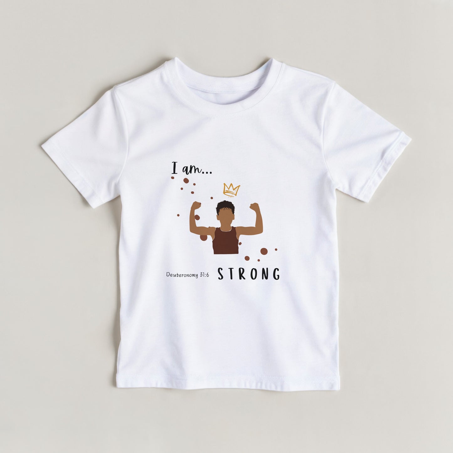 God Says I Am...| Classic Kids Crewneck T-shirt