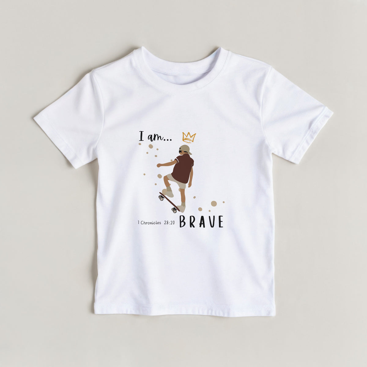God Says I Am...| Classic Kids Crewneck T-shirt