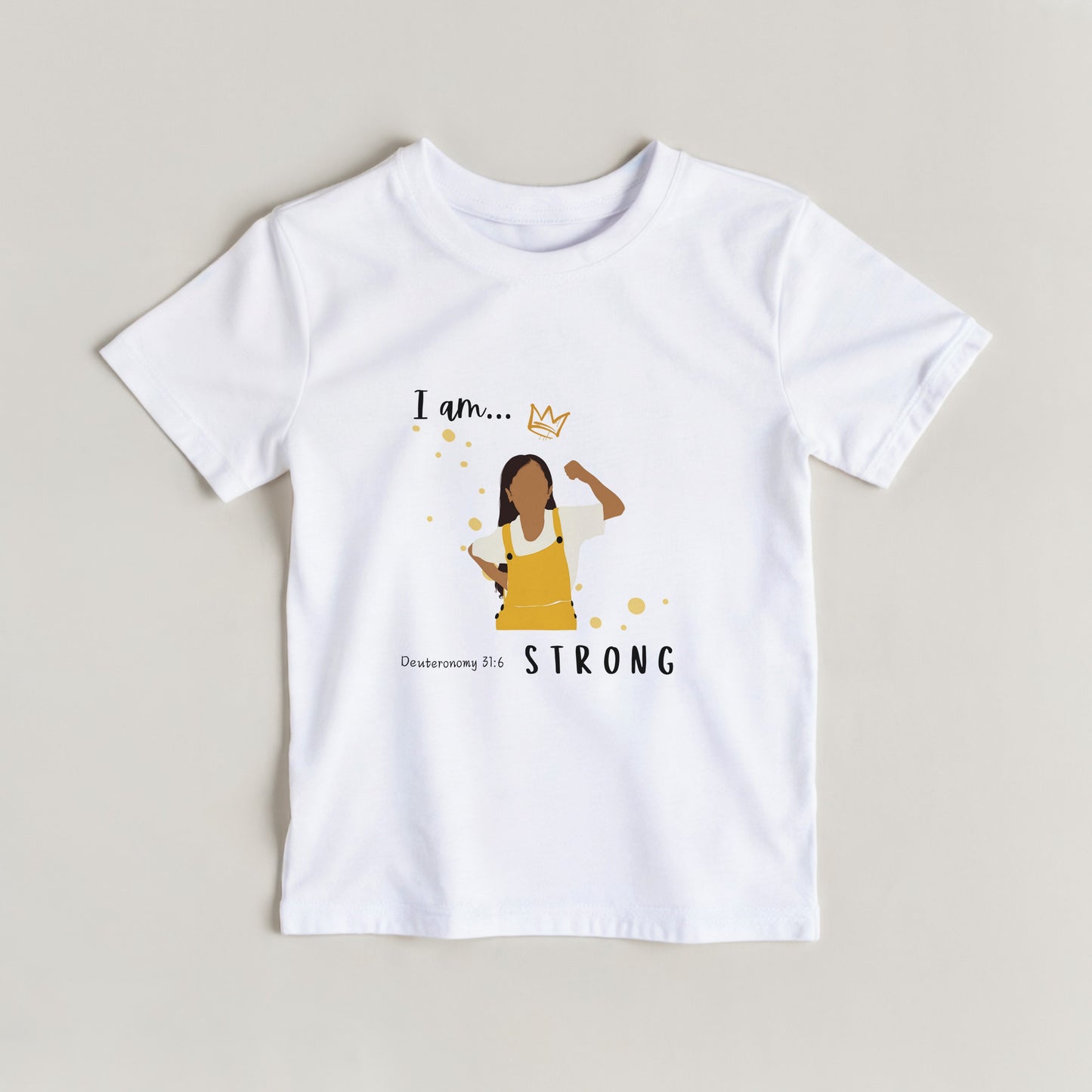 God Says I Am...| Classic Kids Crewneck T-shirt
