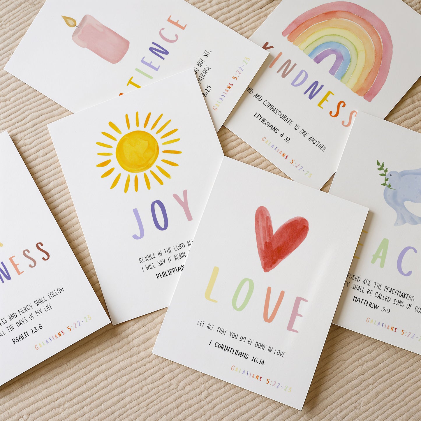 Printable Fruit of the Spirit Gallery Wall Posters